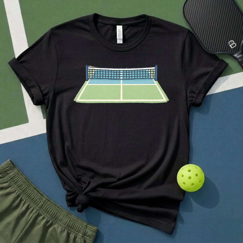 Pickleball Court T-Shirt