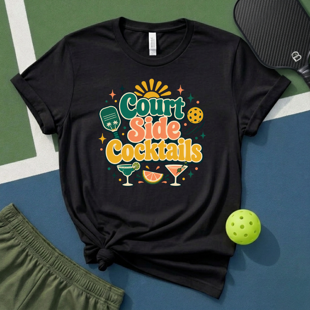 Court Side Cocktails l T-Shirt