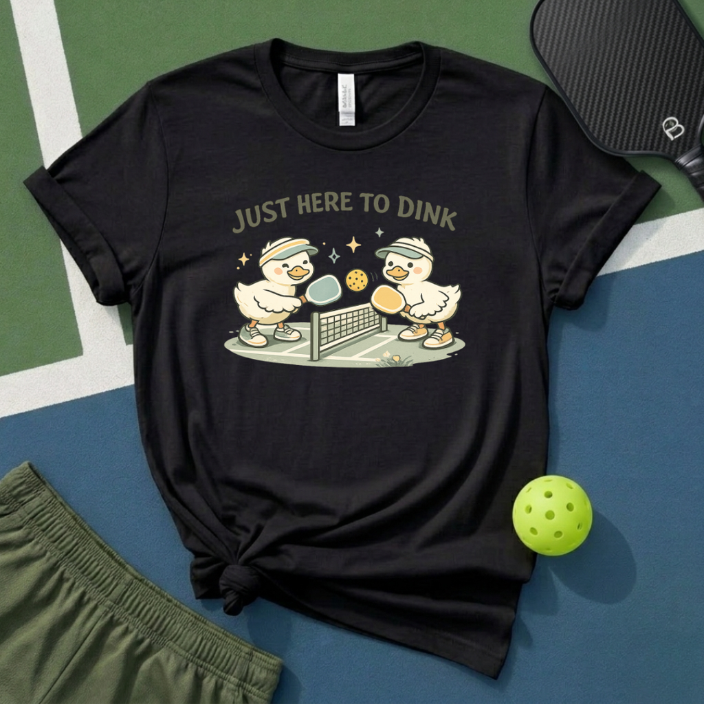 Just Here To Dink T-Shirt