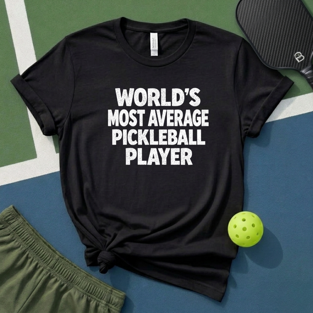 World's Most Average Pickleball Player T-Shirt