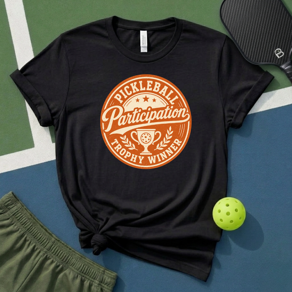 Pickleball Participation Trophy T-Shirt