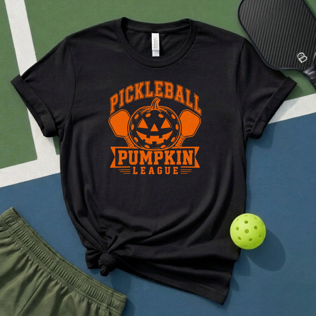 Pickleball Pumpkin League T-Shirt