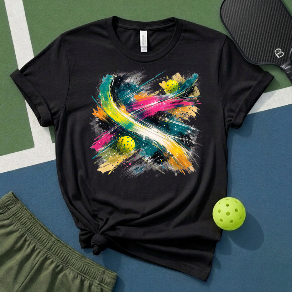 Pickleball Abstract T-Shirt