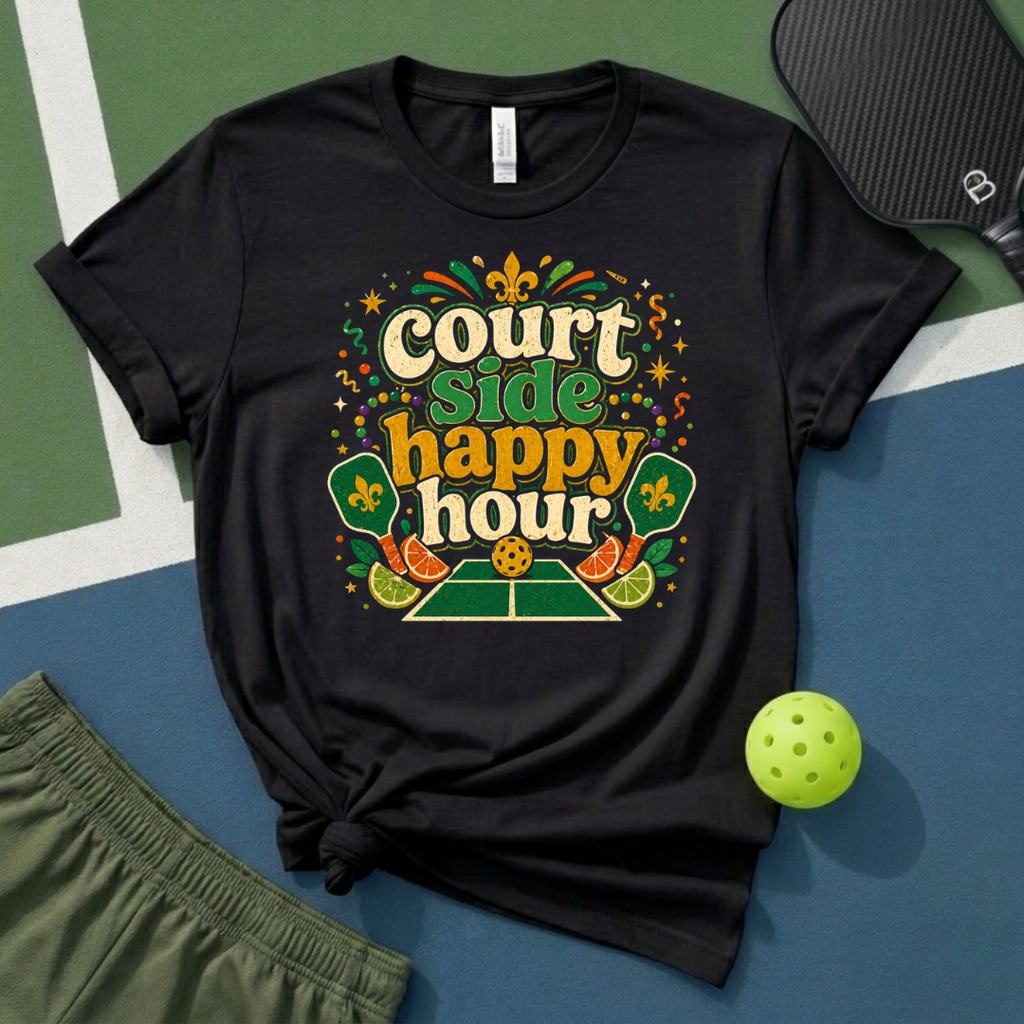 Court Side Happy Hour T-Shirt