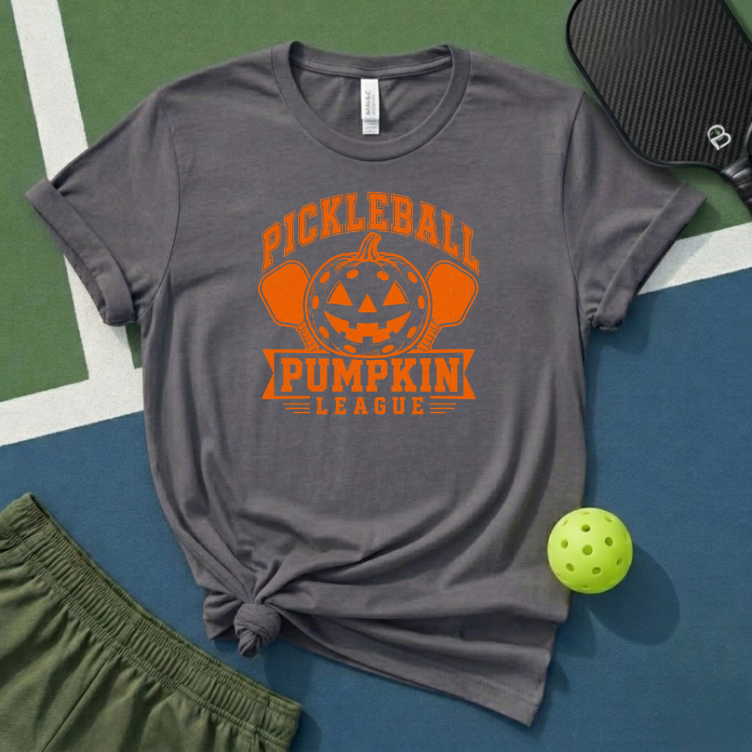 Pickleball Pumpkin League T-Shirt