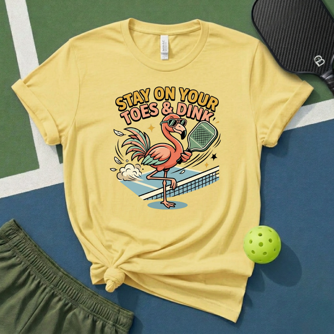 Stay On Your Toes & Dink T-Shirt