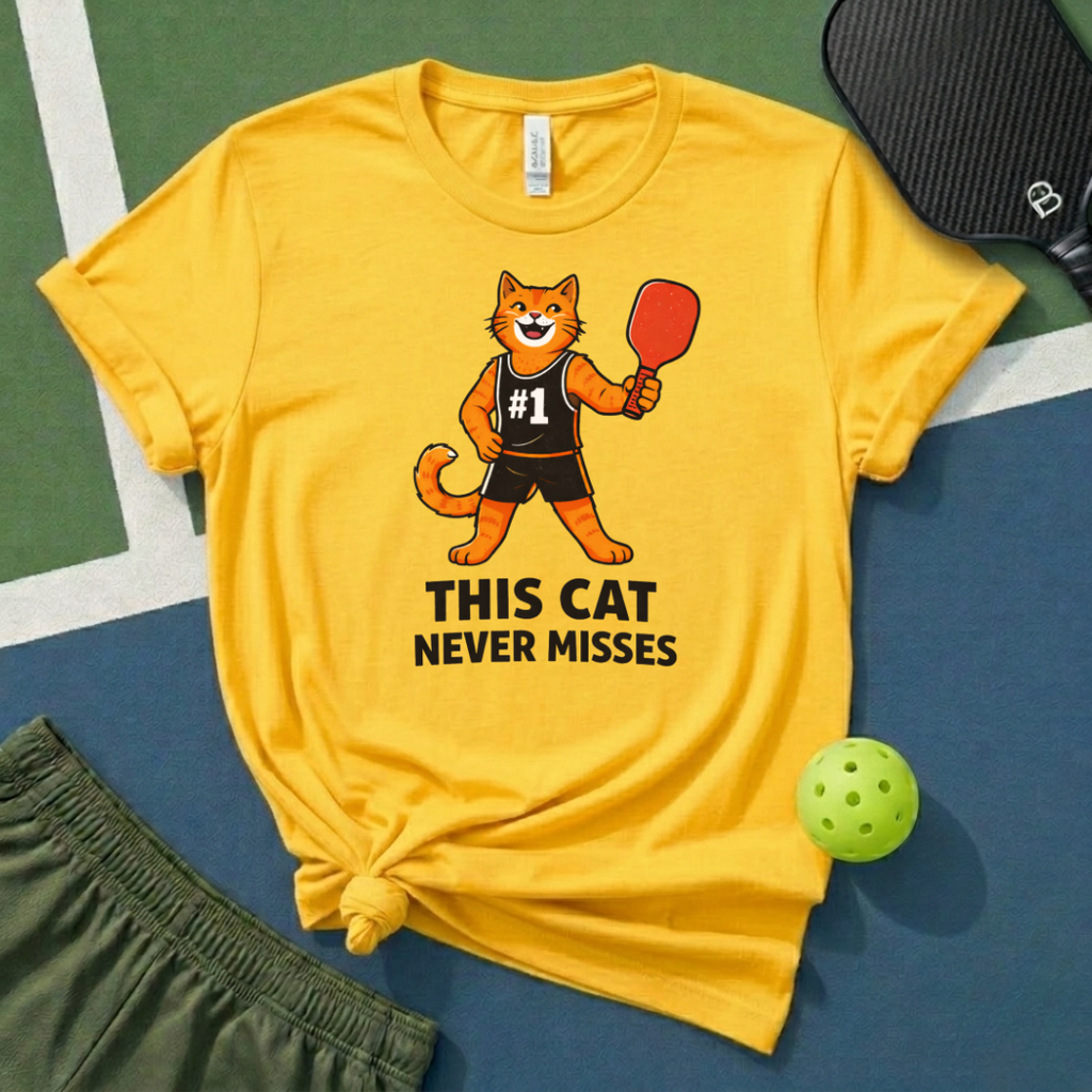 This Cat Never Misses T-Shirt