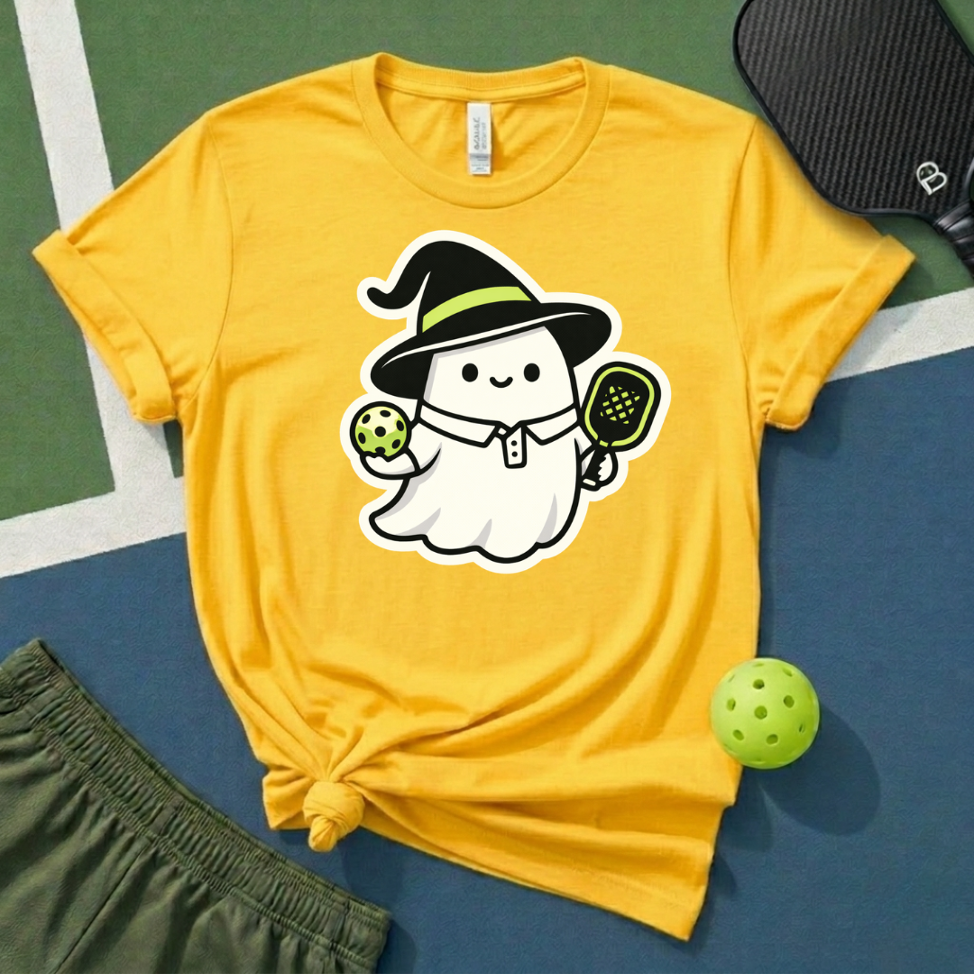 Pickleball Ghost T-Shirt