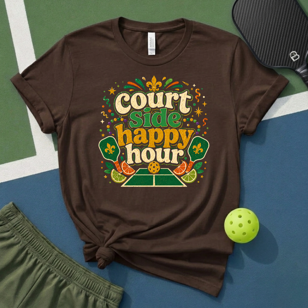 Court Side Happy Hour T-Shirt