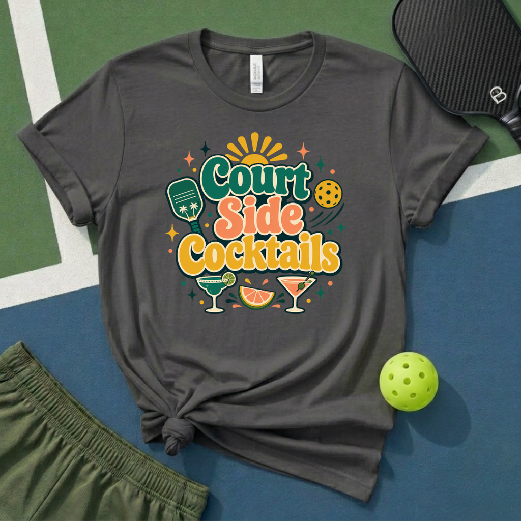 Court Side Cocktails l T-Shirt
