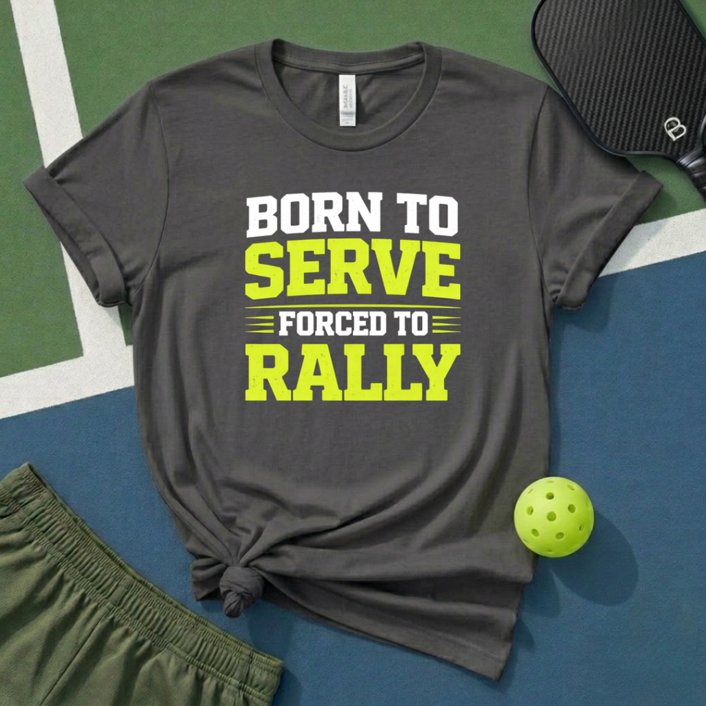 Born To Serve, Forced To Rally T-Shirt