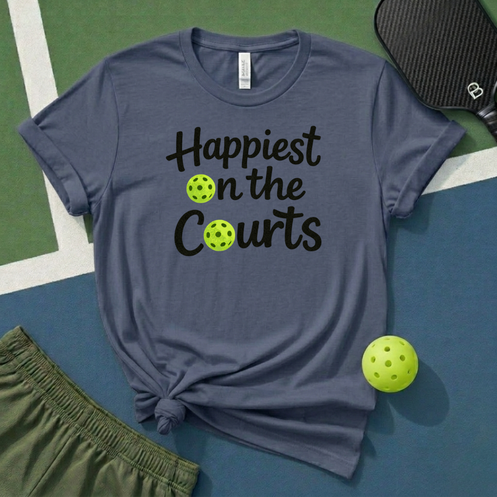 Happiest On The Courts T-Shirt