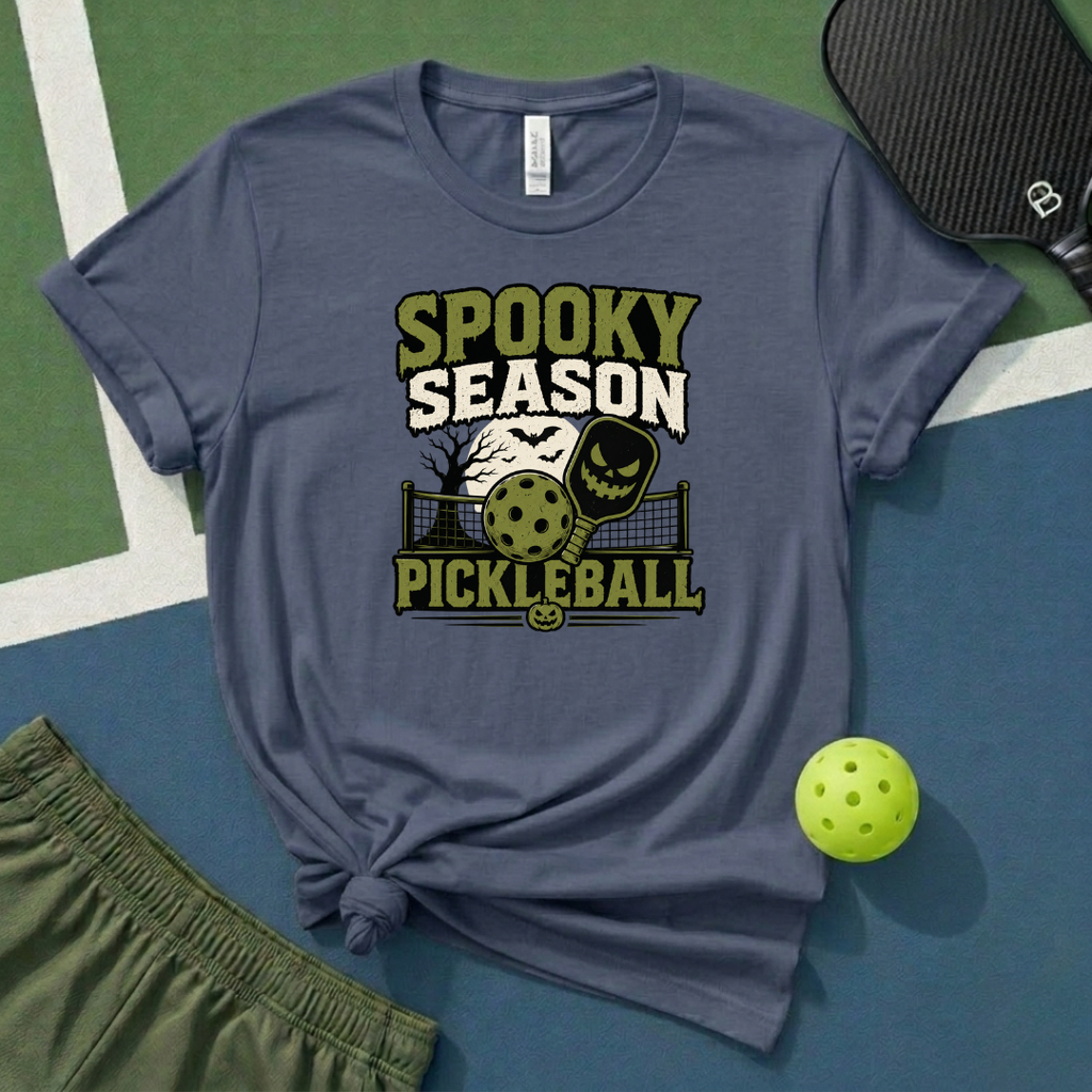 Spooky Season Pickleball T-Shirt