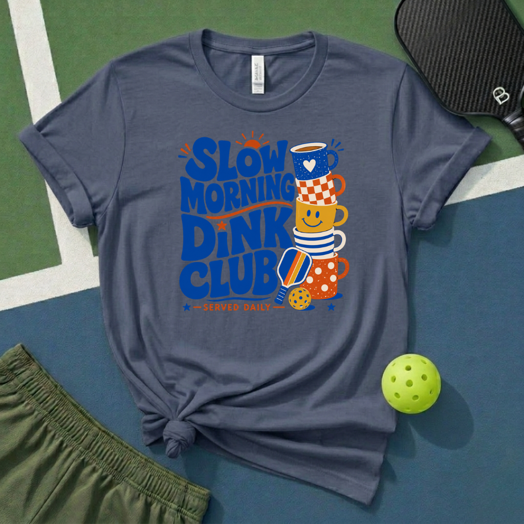 Slow Morning Dink Club T-Shirt