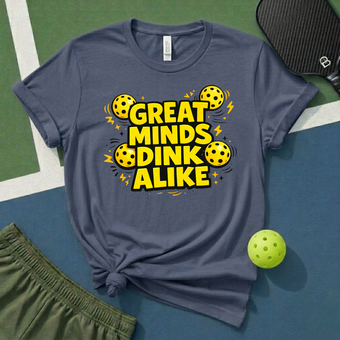 Great Minds Dink Alike T-Shirt