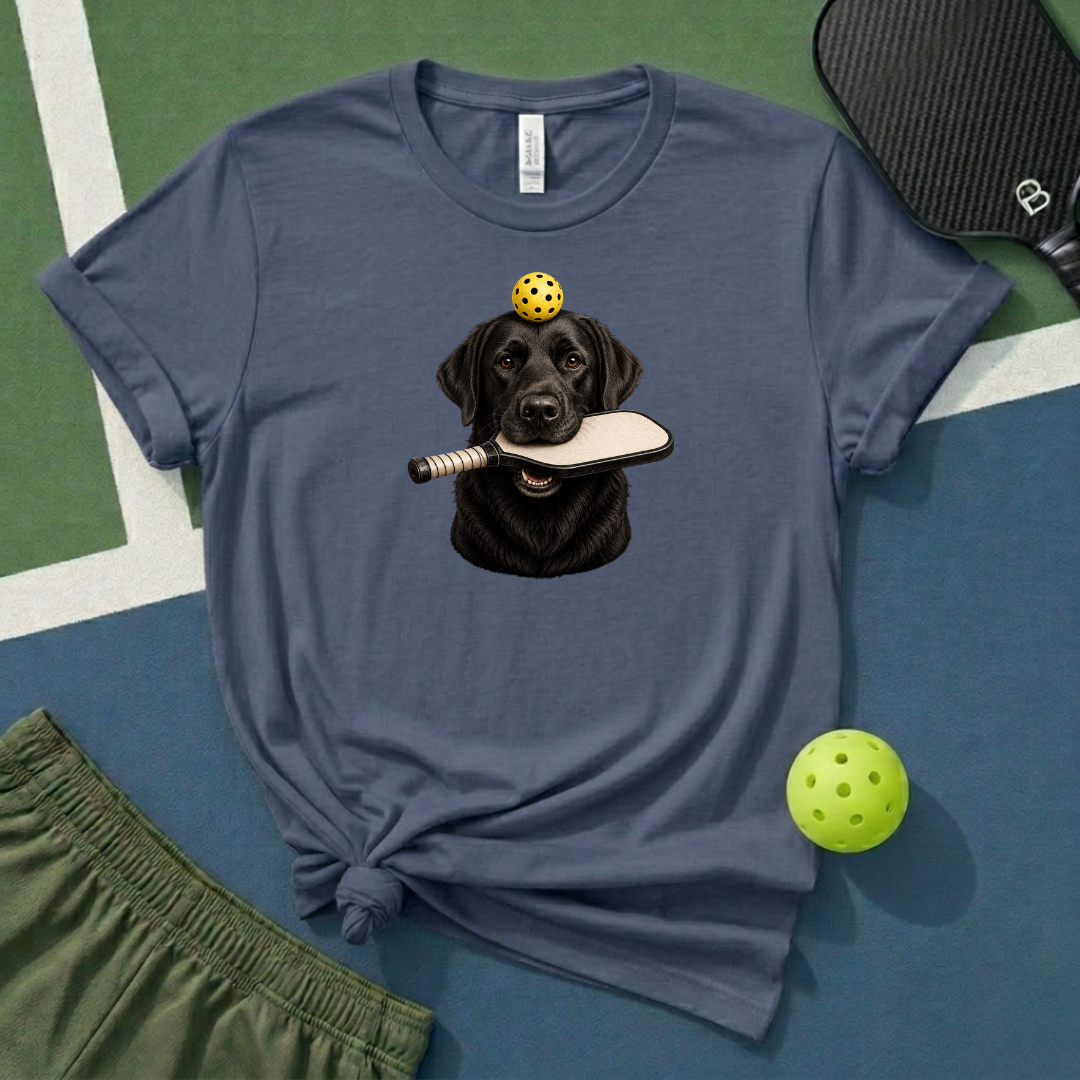 Pickleball Labrador T-Shirt