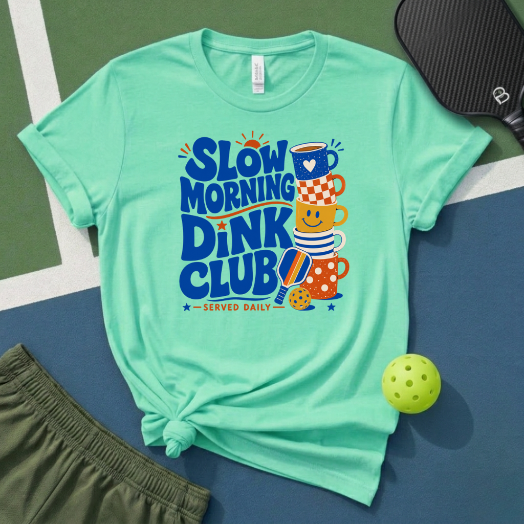 Slow Morning Dink Club T-Shirt