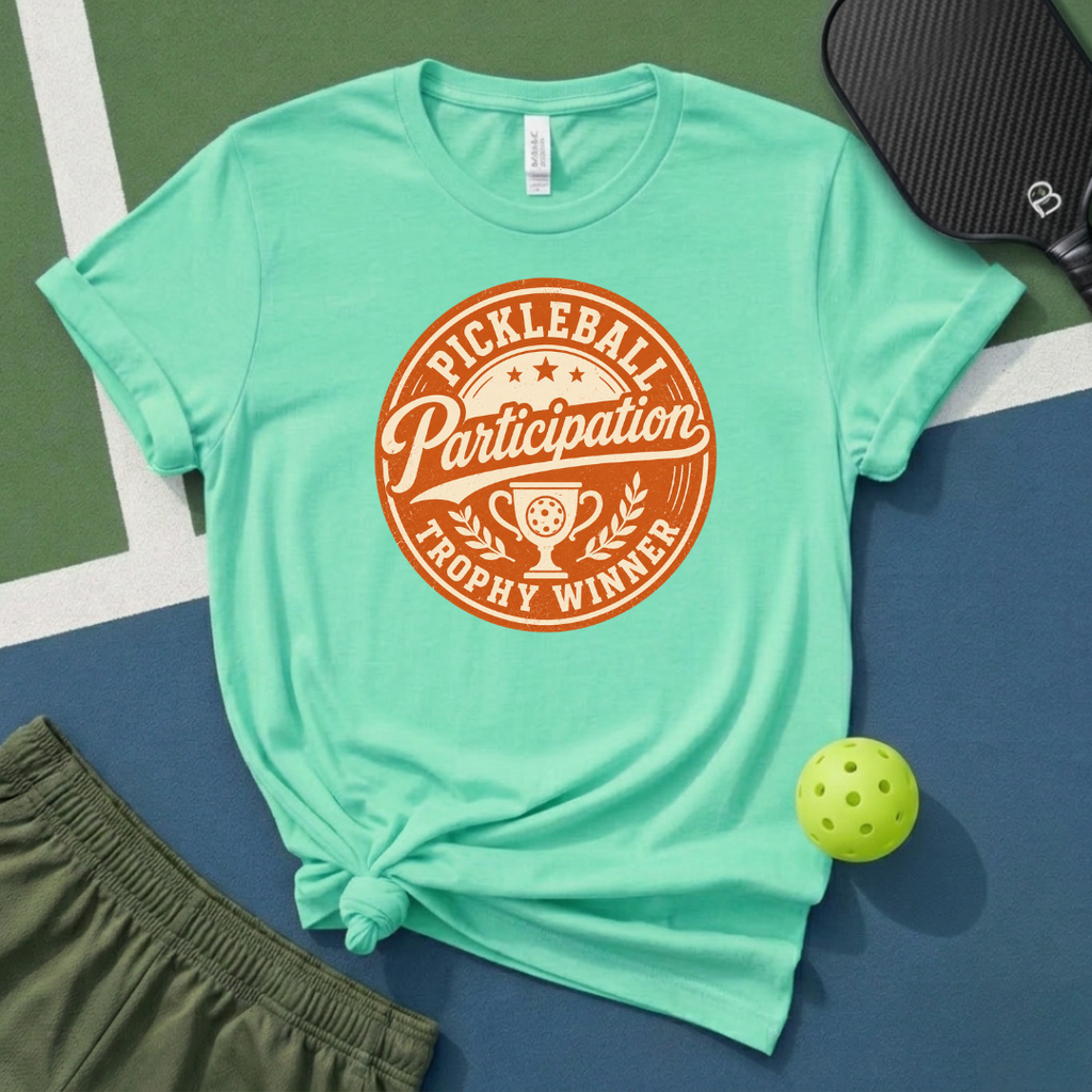 Pickleball Participation Trophy T-Shirt