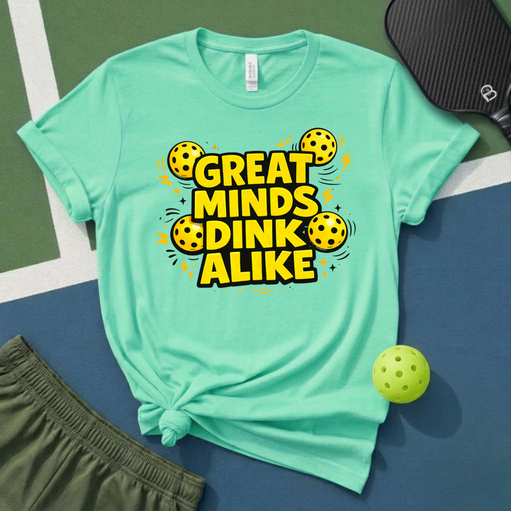 Great Minds Dink Alike T-Shirt