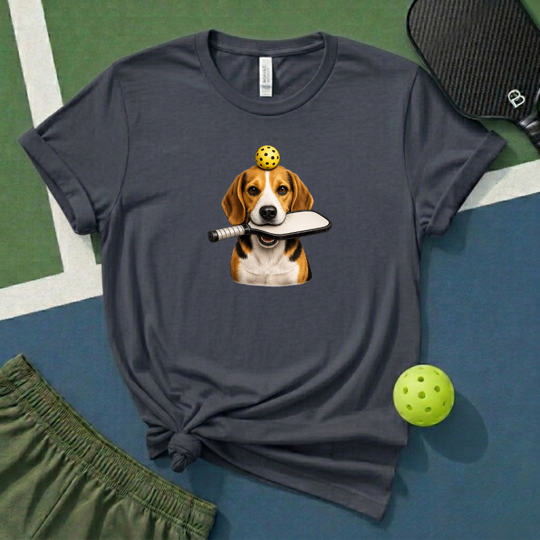 Pickleball Beagle T-Shirt