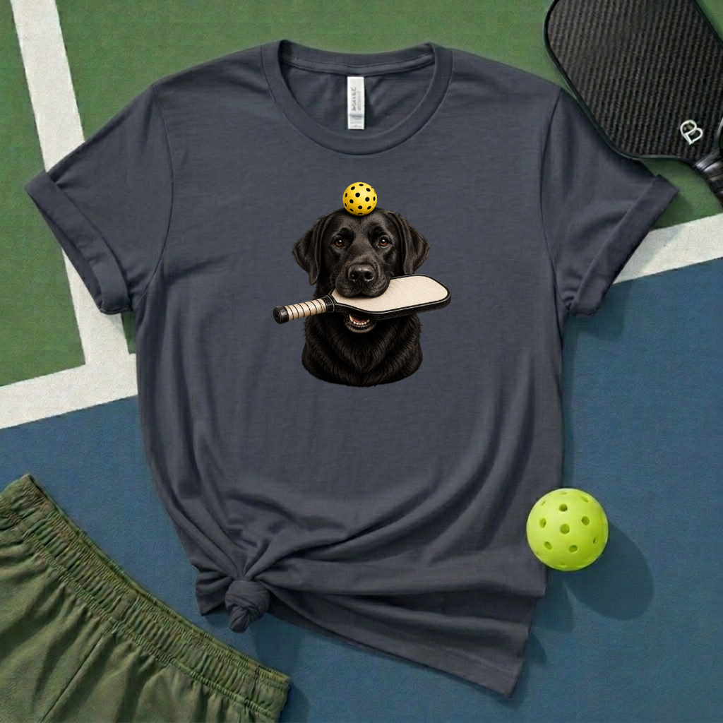 Pickleball Labrador T-Shirt