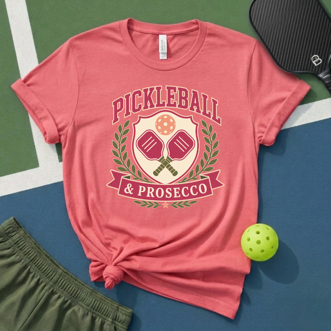 Pickleball & Prosecco T-Shirt