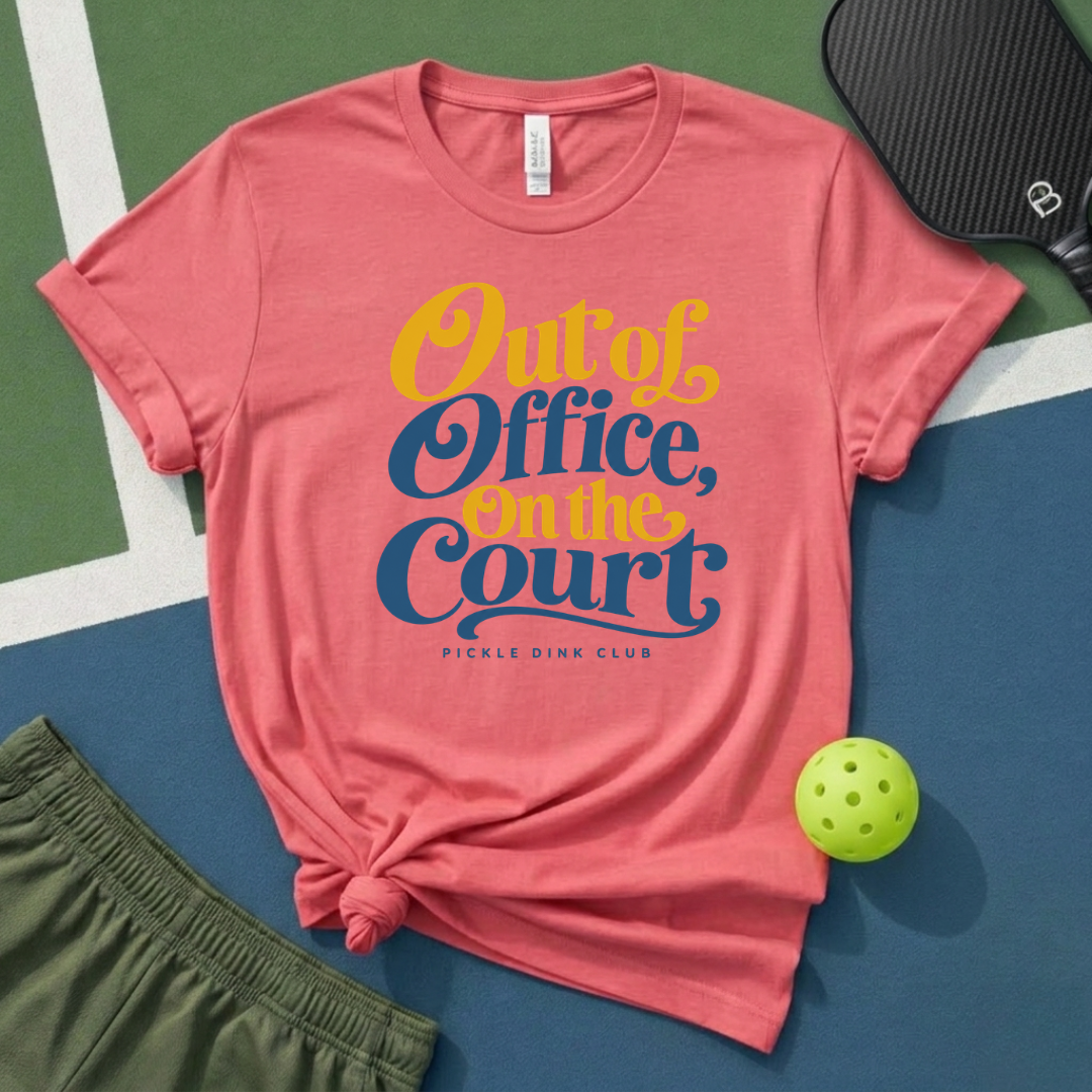Out of Office, On The Court T-Shirt