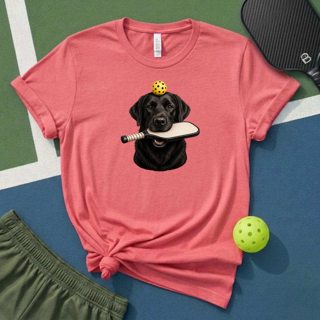 Pickleball Labrador T-Shirt