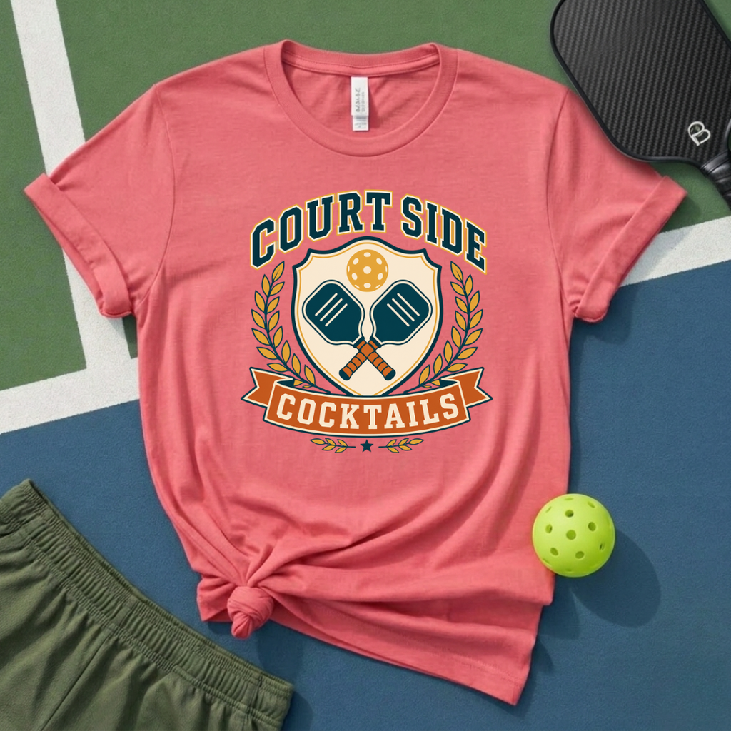 Courtside Cocktails T-Shirt