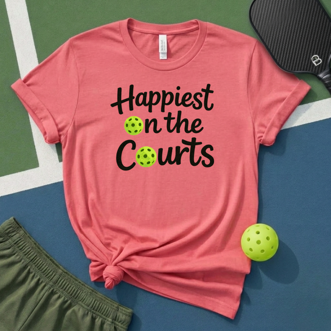 Happiest On The Courts T-Shirt