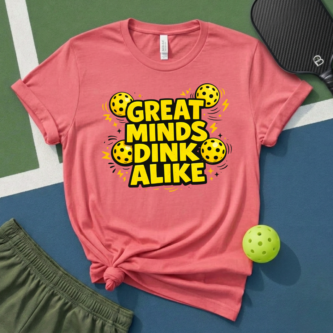 Great Minds Dink Alike T-Shirt