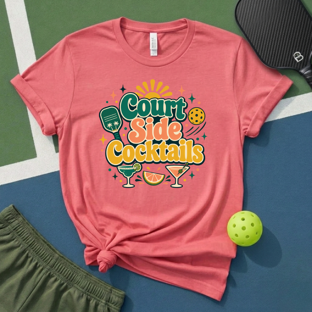 Court Side Cocktails l T-Shirt