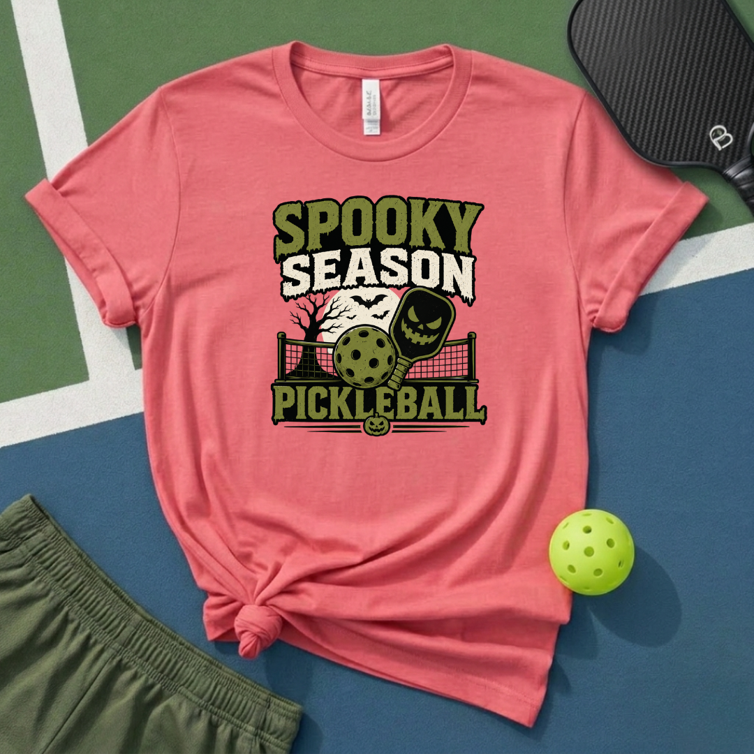 Spooky Season Pickleball T-Shirt