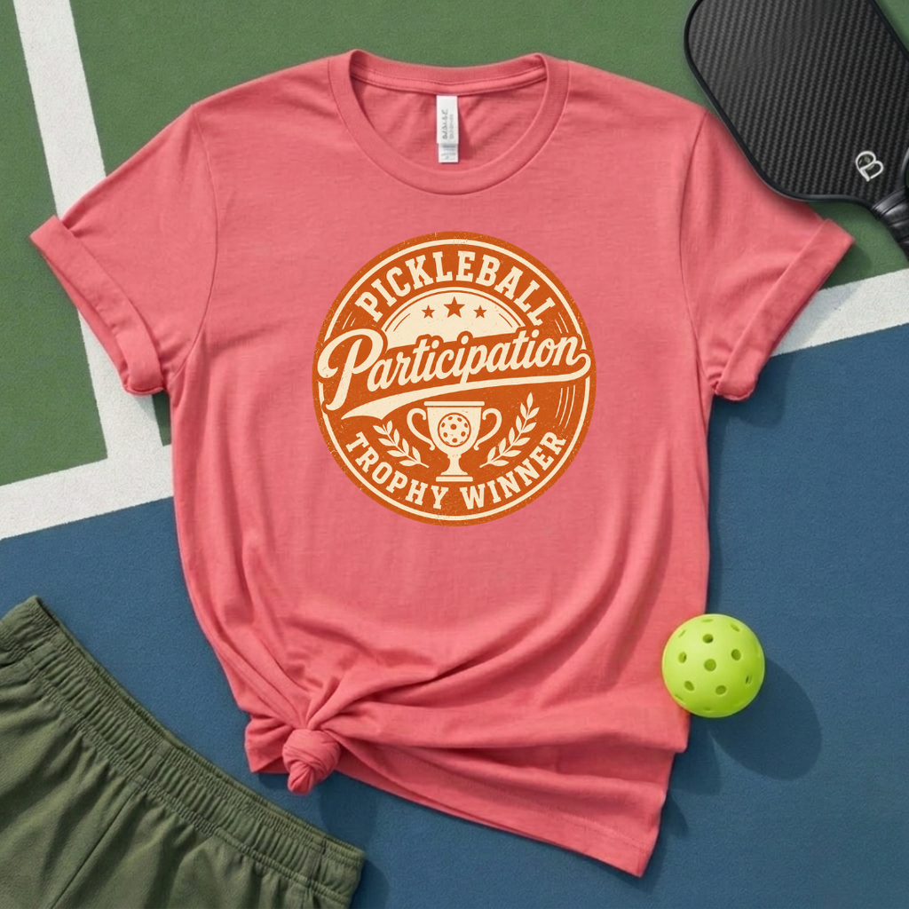 Pickleball Participation Trophy T-Shirt