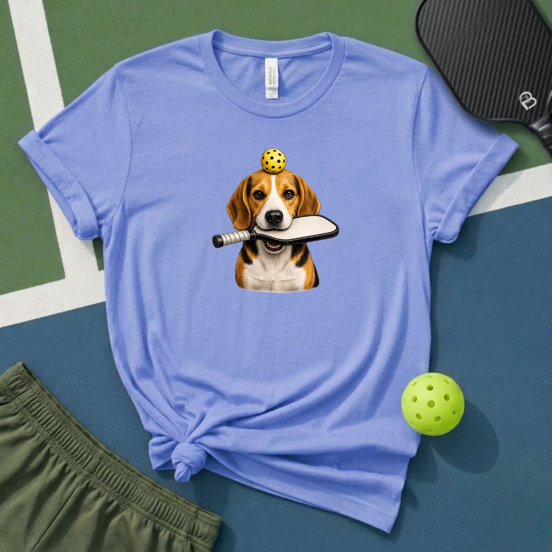 Pickleball Beagle T-Shirt