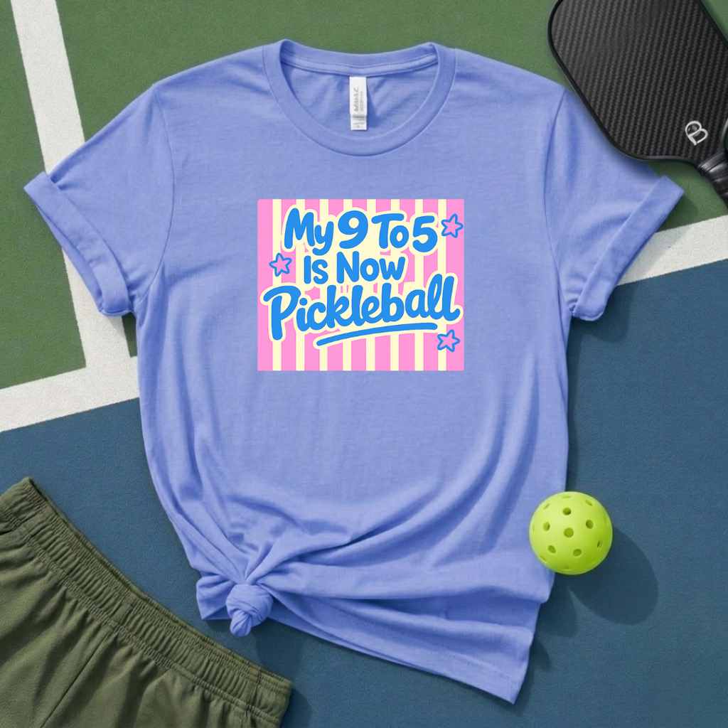 My 9 To 5 Is Now Pickleball T-Shirt