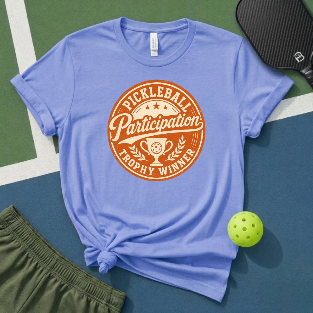 Pickleball Participation Trophy T-Shirt