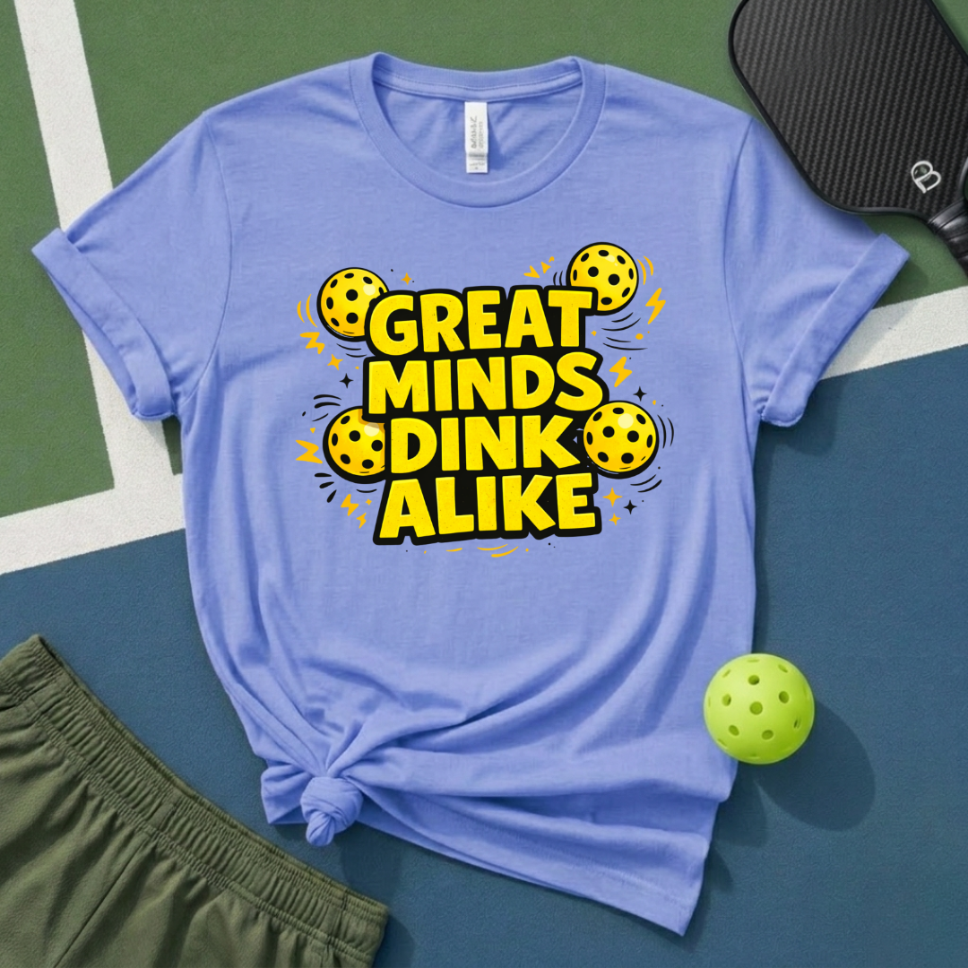 Great Minds Dink Alike T-Shirt