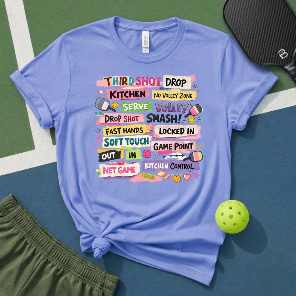 Pickleball Scrapbook T-Shirt