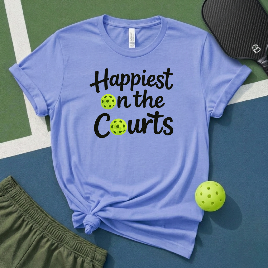 Happiest On The Courts T-Shirt