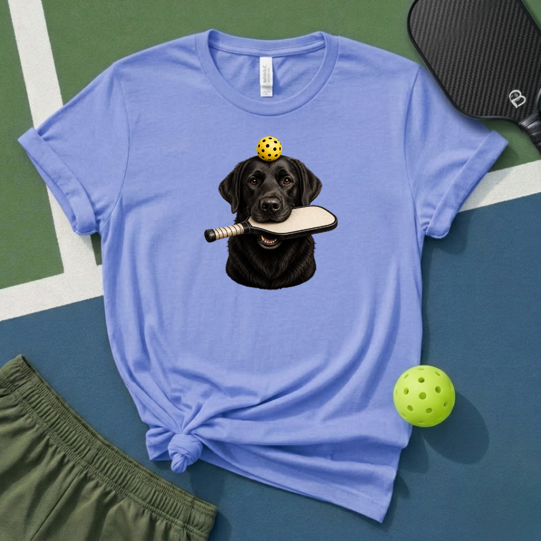Pickleball Labrador T-Shirt