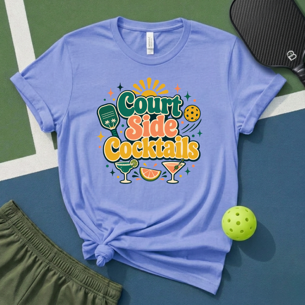 Court Side Cocktails l T-Shirt
