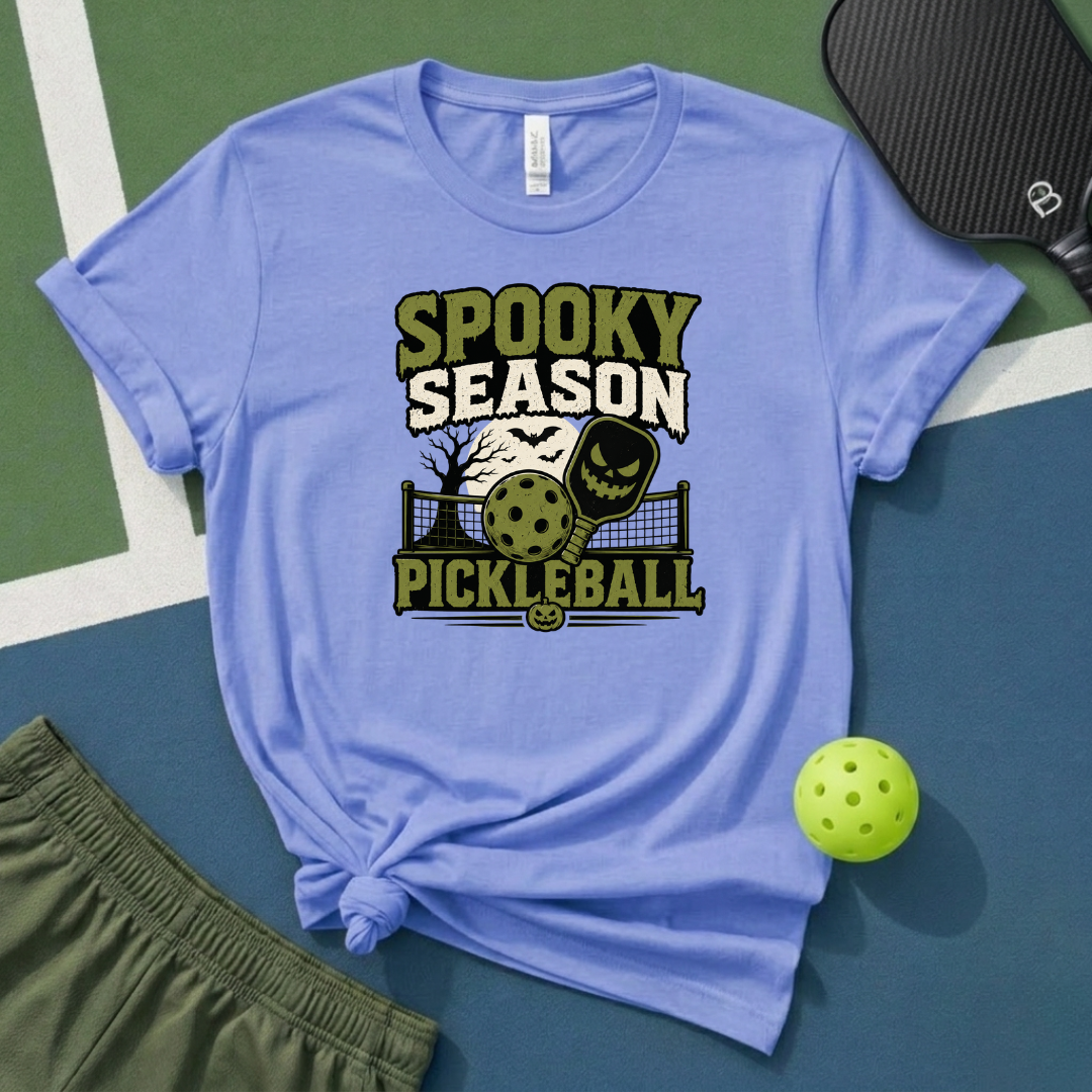 Spooky Season Pickleball T-Shirt