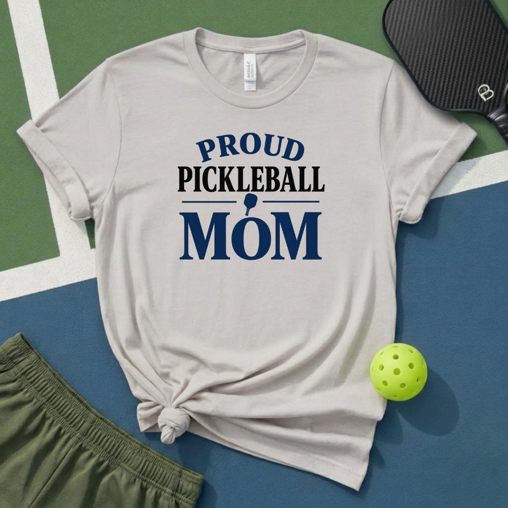 Proud Pickleball Mom T-Shirt