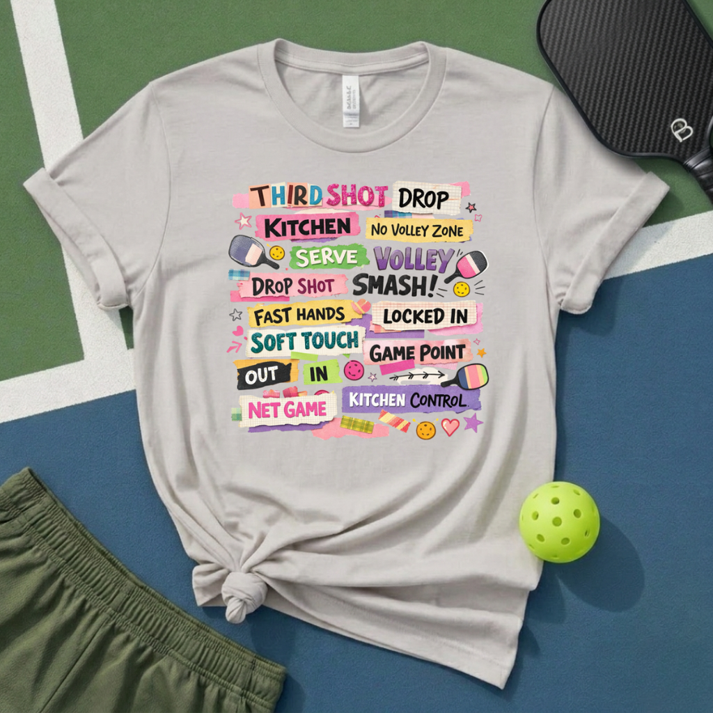 Pickleball Scrapbook T-Shirt