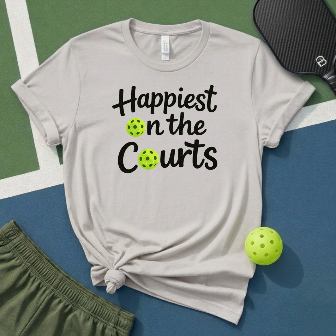 Happiest On The Courts T-Shirt