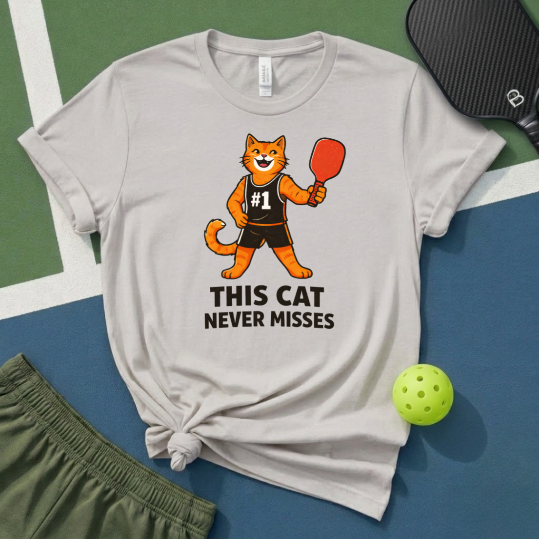 This Cat Never Misses T-Shirt