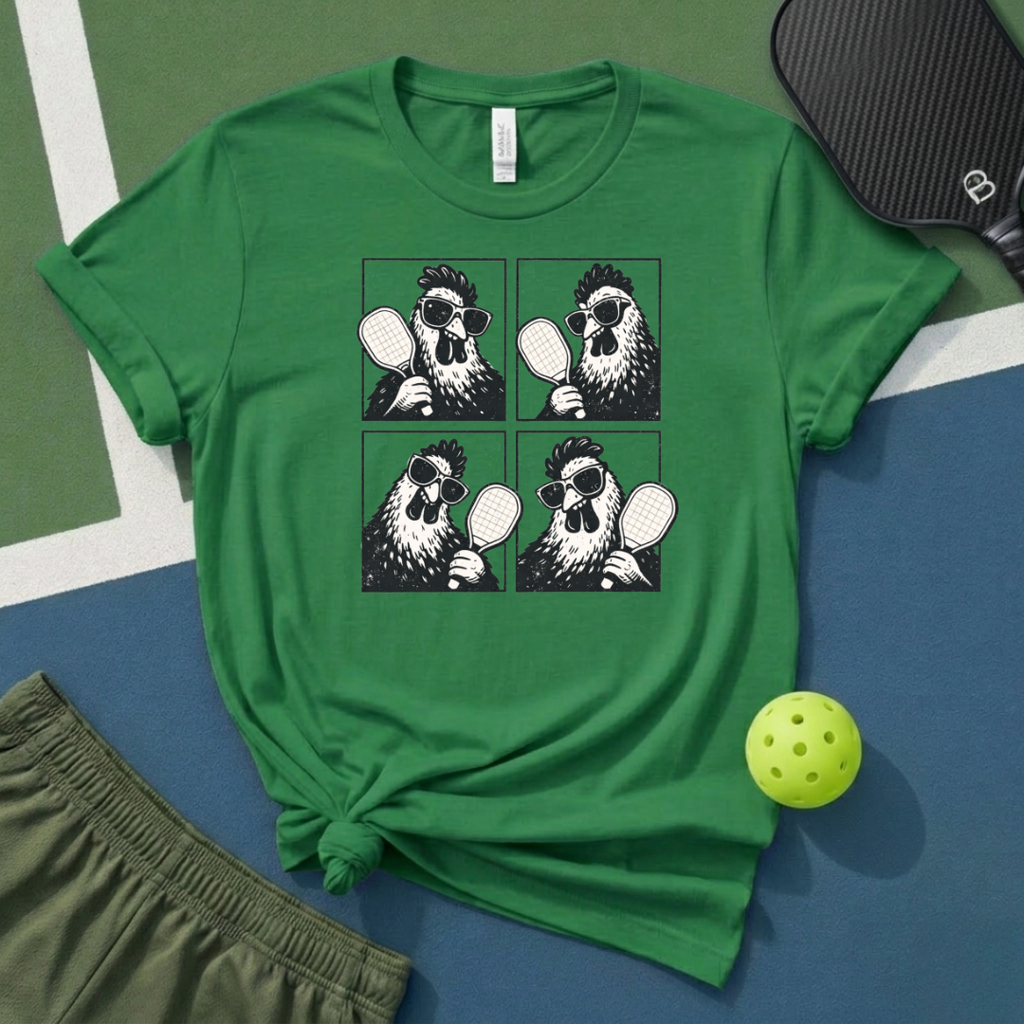 Chicken Pickleball T-Shirt