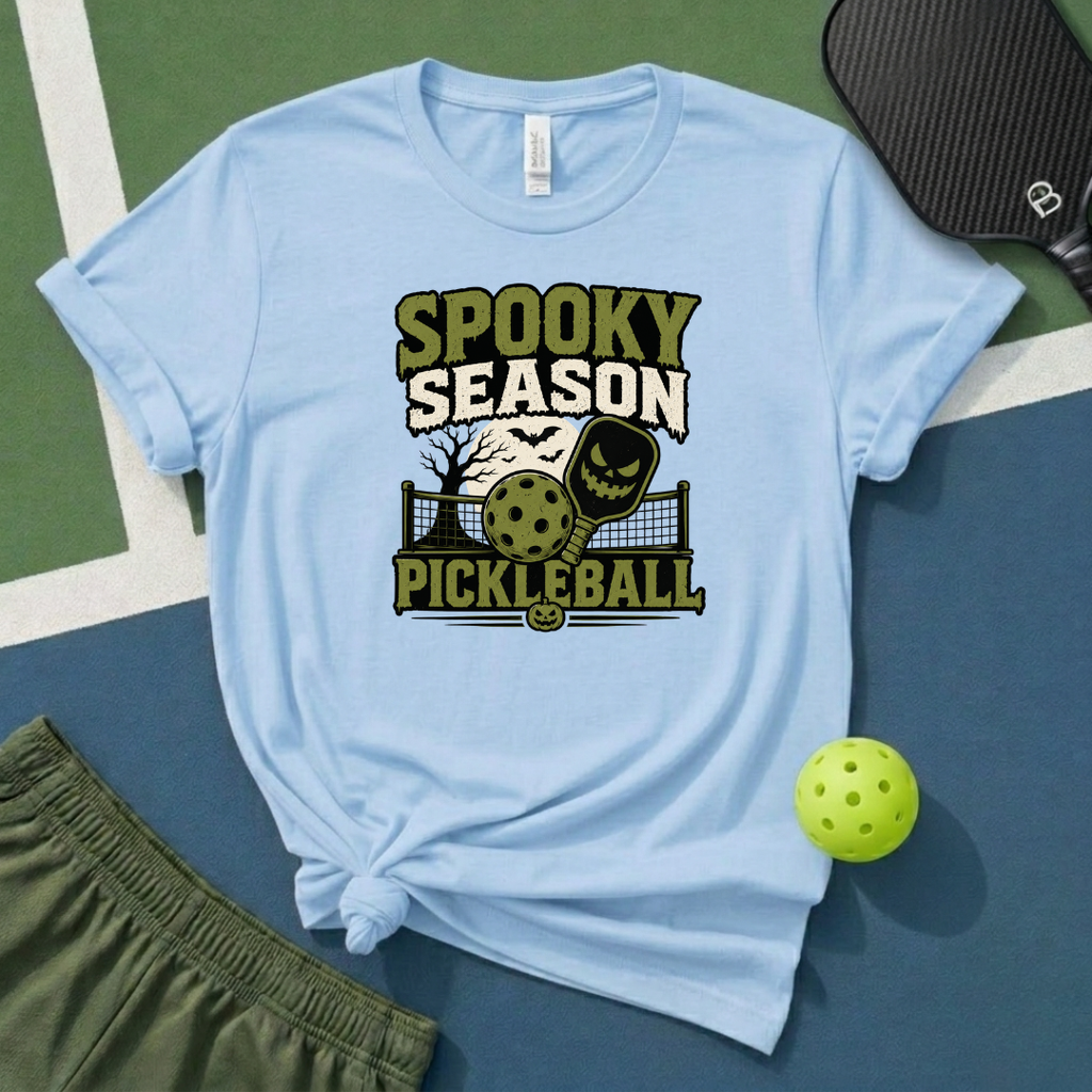 Spooky Season Pickleball T-Shirt