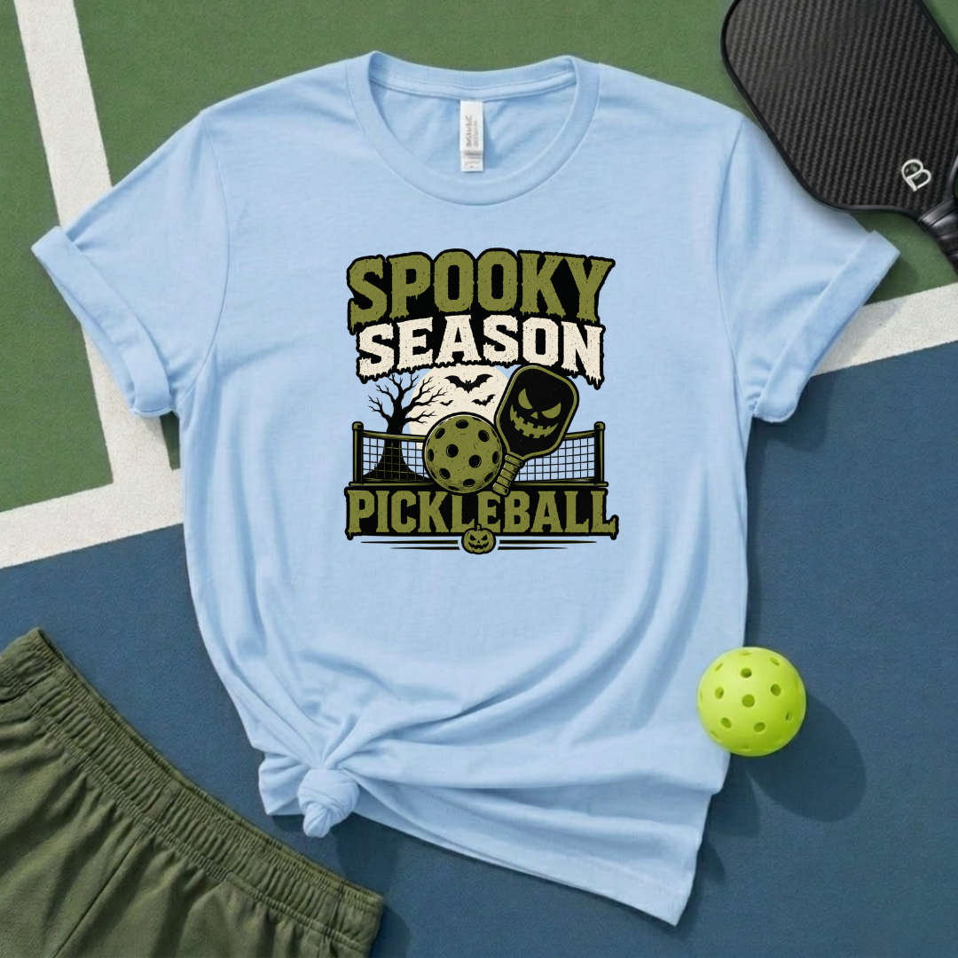 Spooky Season Pickleball T-Shirt